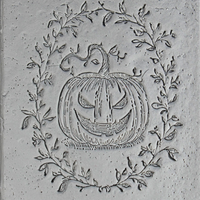 Halloween Clay Texture Roller Set #01 - Spooky Smiles and Wicked Wonders (4")