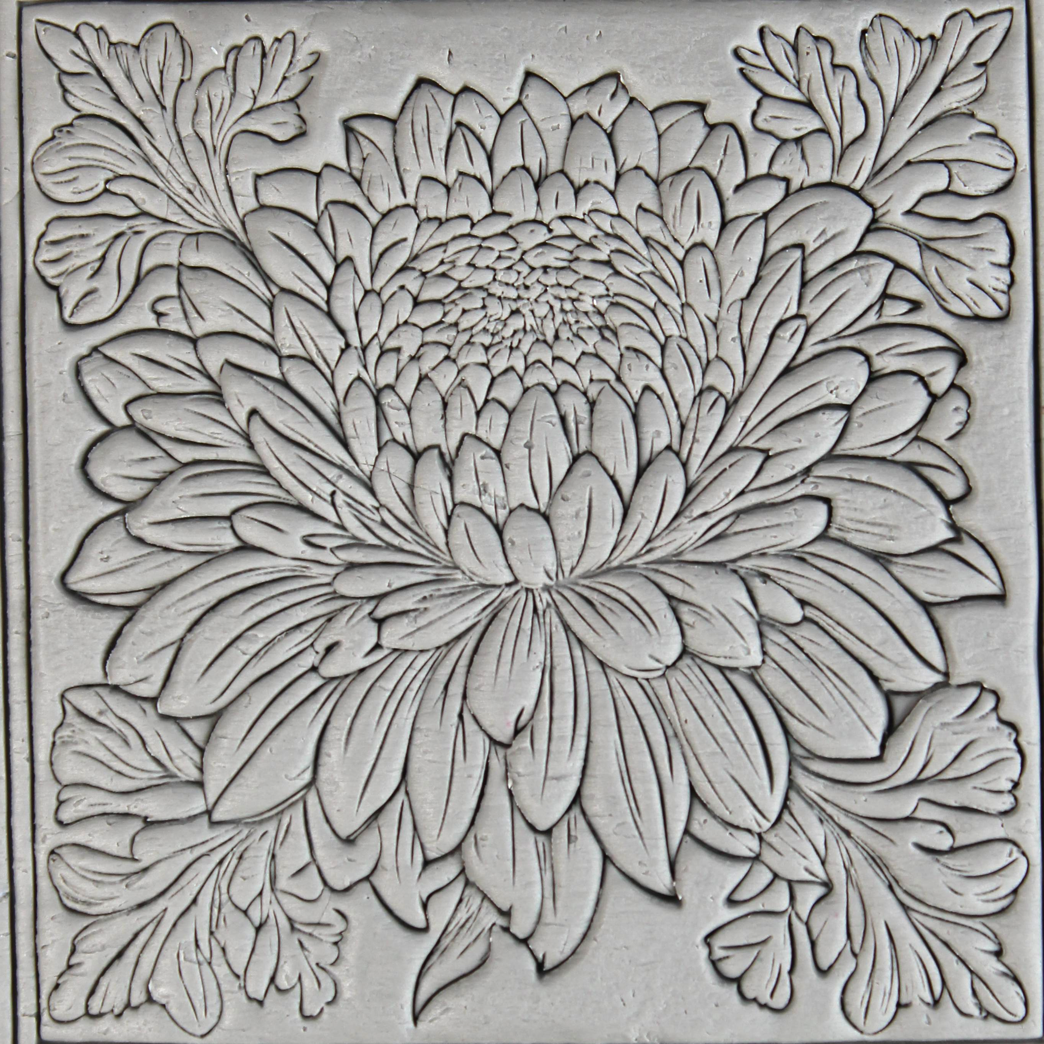 Flower Clay Texture Roller Set #01 - Garden & Exotic Flowers (4