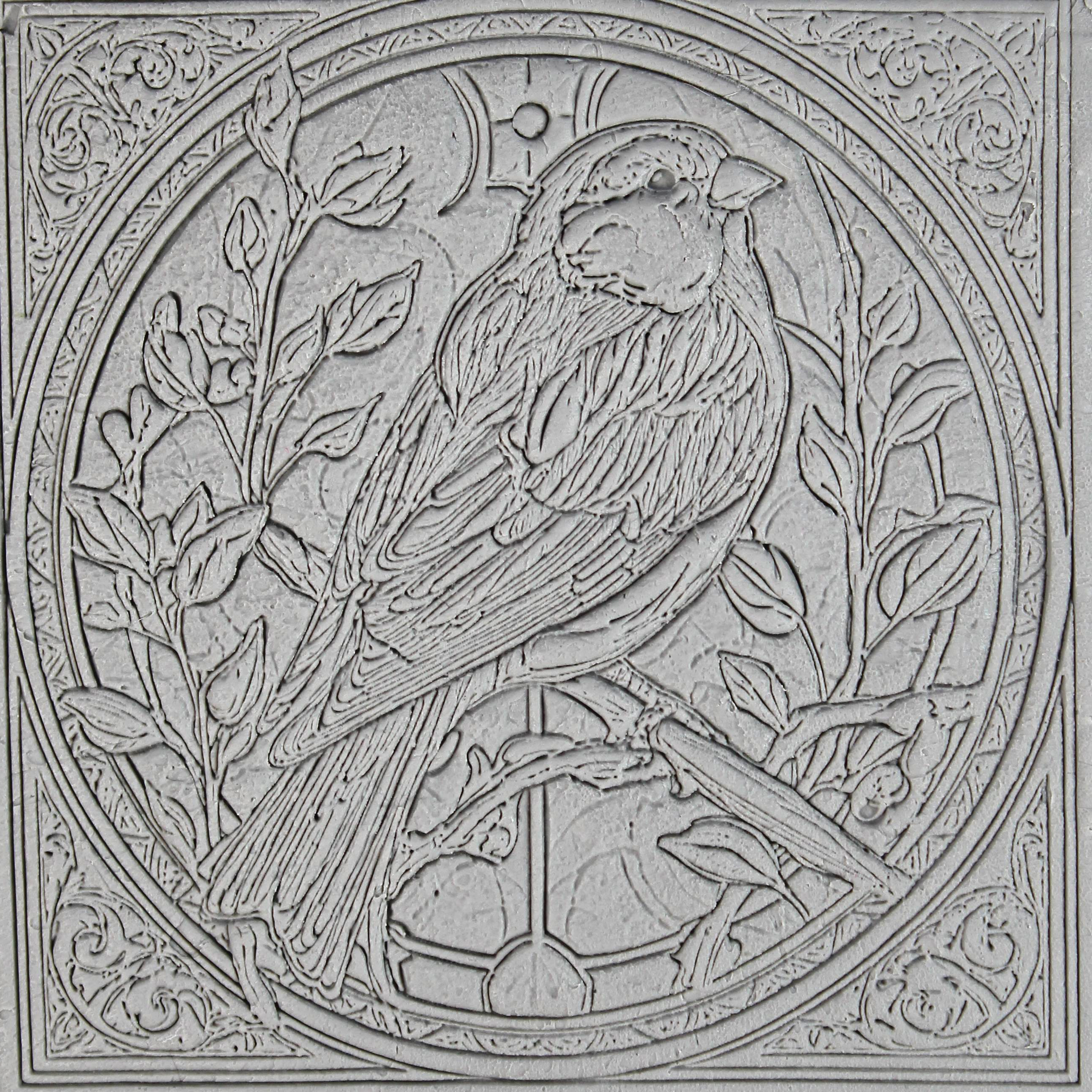 Bird Clay Texture Roller Set #02 - Songbird & Waterbird (4