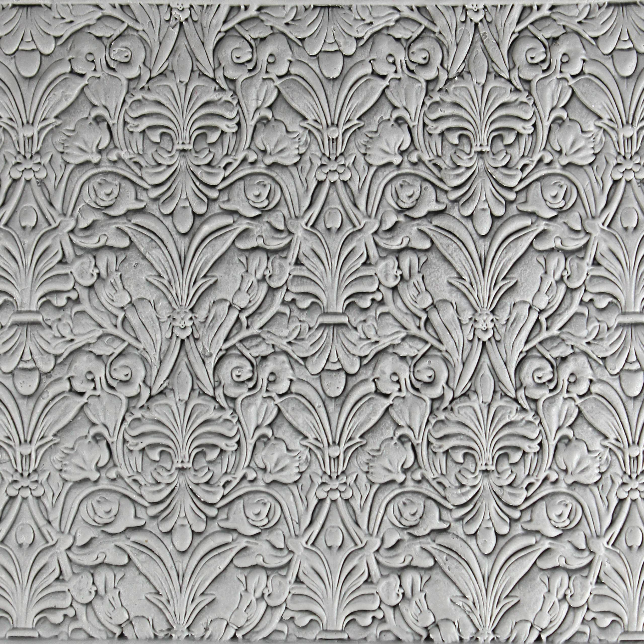 Seamless Clay Texture Roller Set #03 - Nouveau Garden & Geometric Bloom (4