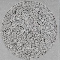 Flower Clay Texture Roller Set #02 - Cottage Blooms & Water's Edge Flowers (4")