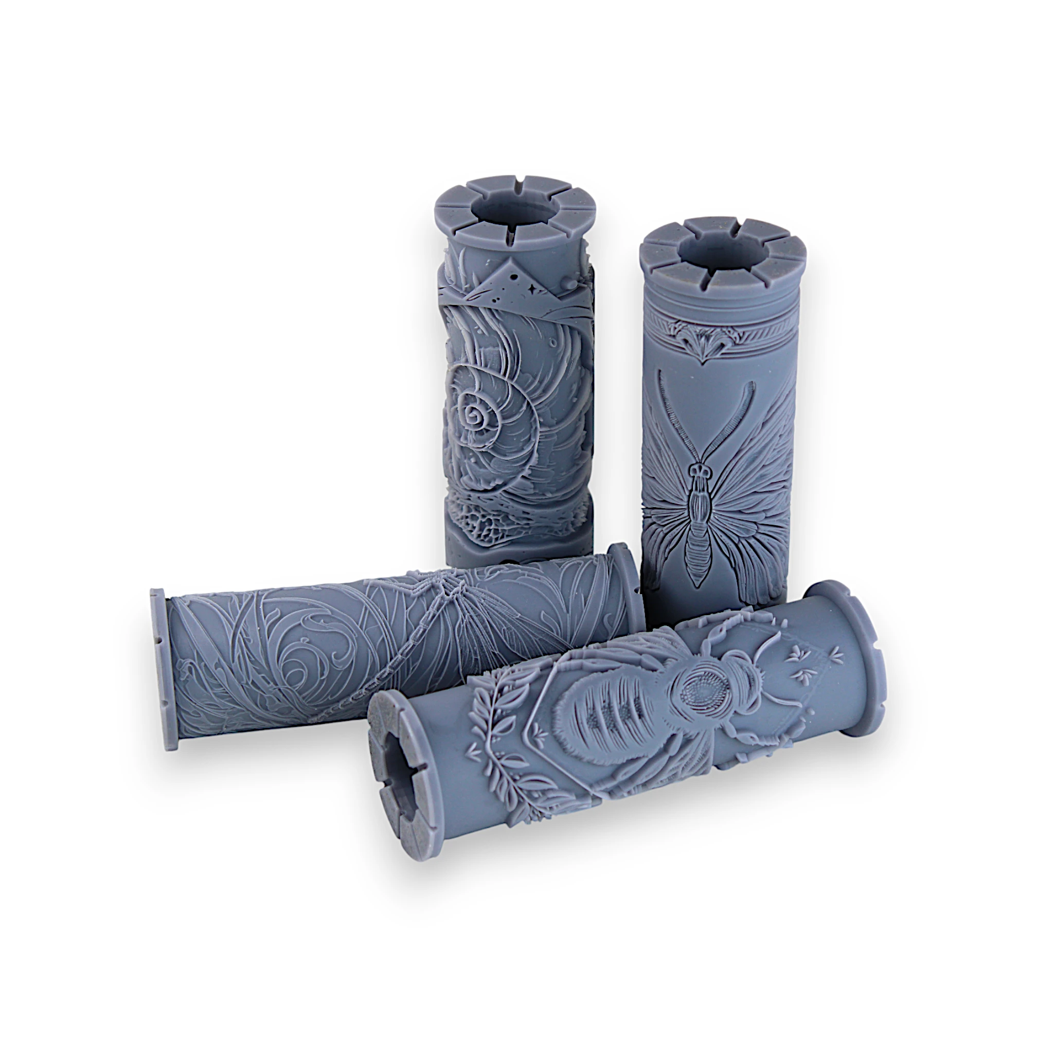 Insect Clay Texture Roller Set #01 - Enchanted & Familiar Insects (4