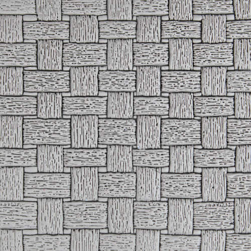 Crosslaid Panels Roller — clay texture roller