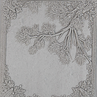 Winter Clay Texture Roller Set #01 - Winter Woods & Frosty Retreat (4")