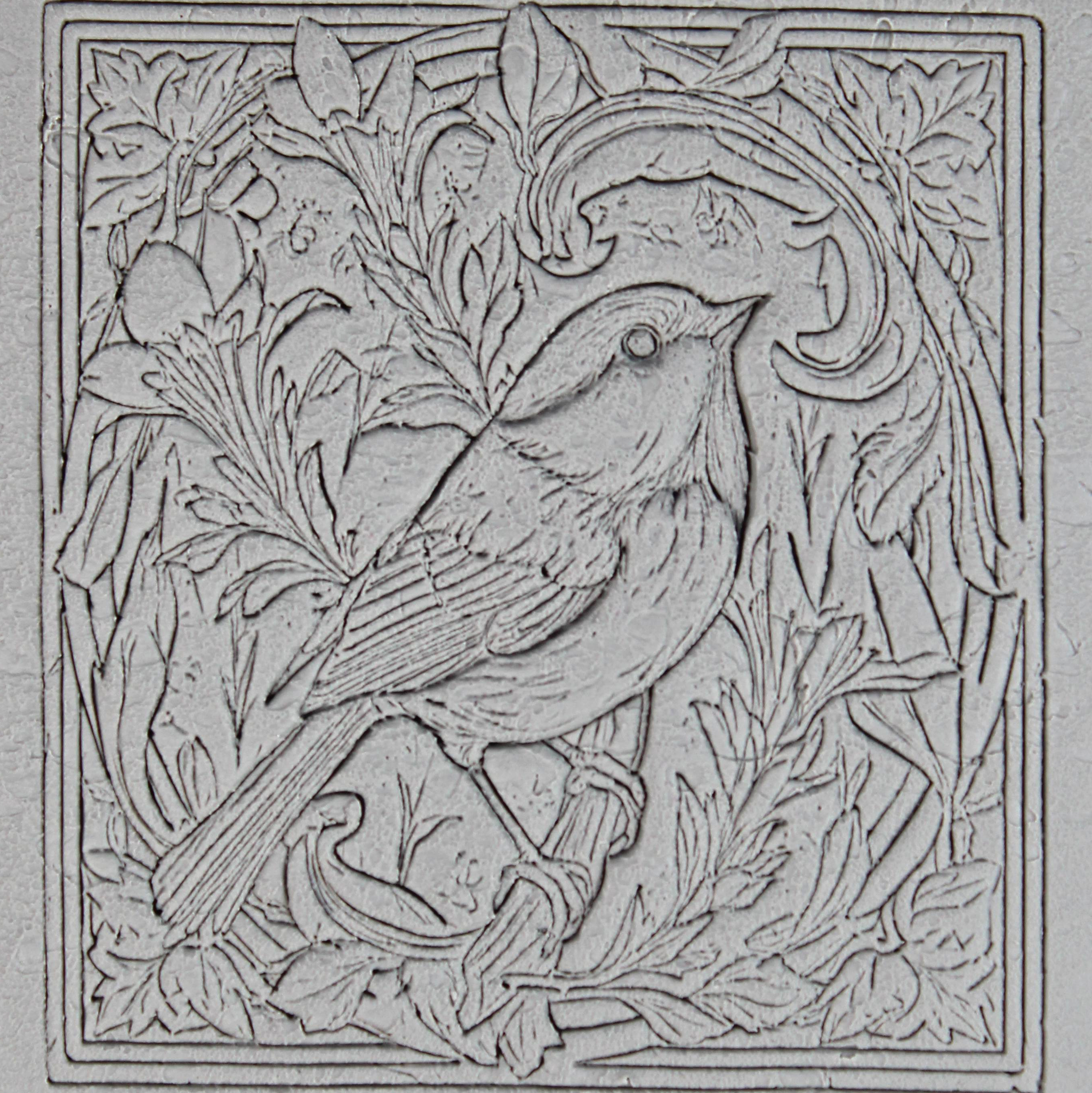 Bird Clay Texture Roller Set #02 - Songbird & Waterbird (4