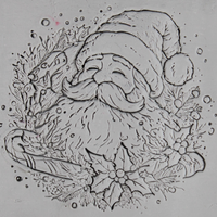 Christmas Clay Texture Roller Set #01 - Christmas Classics and Holiday Magic (4")
