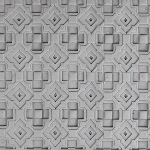 Diamond Grid Roller — clay texture roller