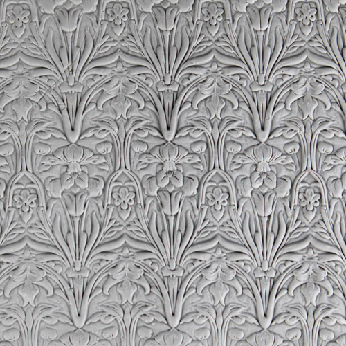 Floral Pillars Roller — clay texture roller