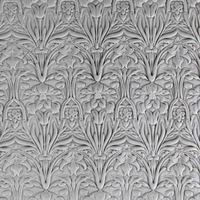 Seamless Clay Texture Roller Set #03 - Nouveau Garden & Geometric Bloom (4")