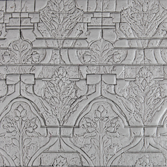 Single Rollers / Floral Stonework