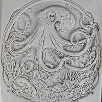 Ocean Clay Texture Roller Set #01 - Tidepool & Deepwater (4")