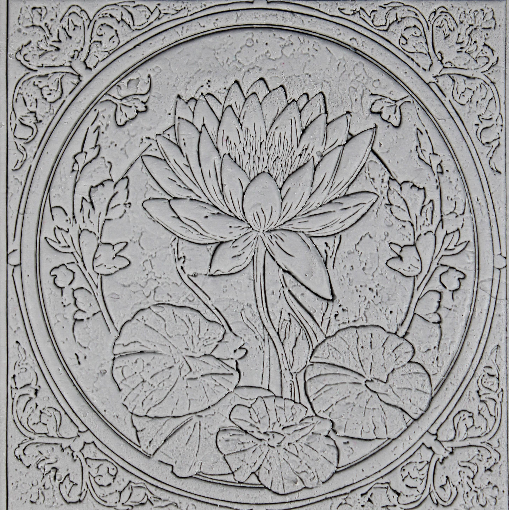 Flower Clay Texture Roller Set #02 - Cottage Blooms & Water's Edge Flowers (4