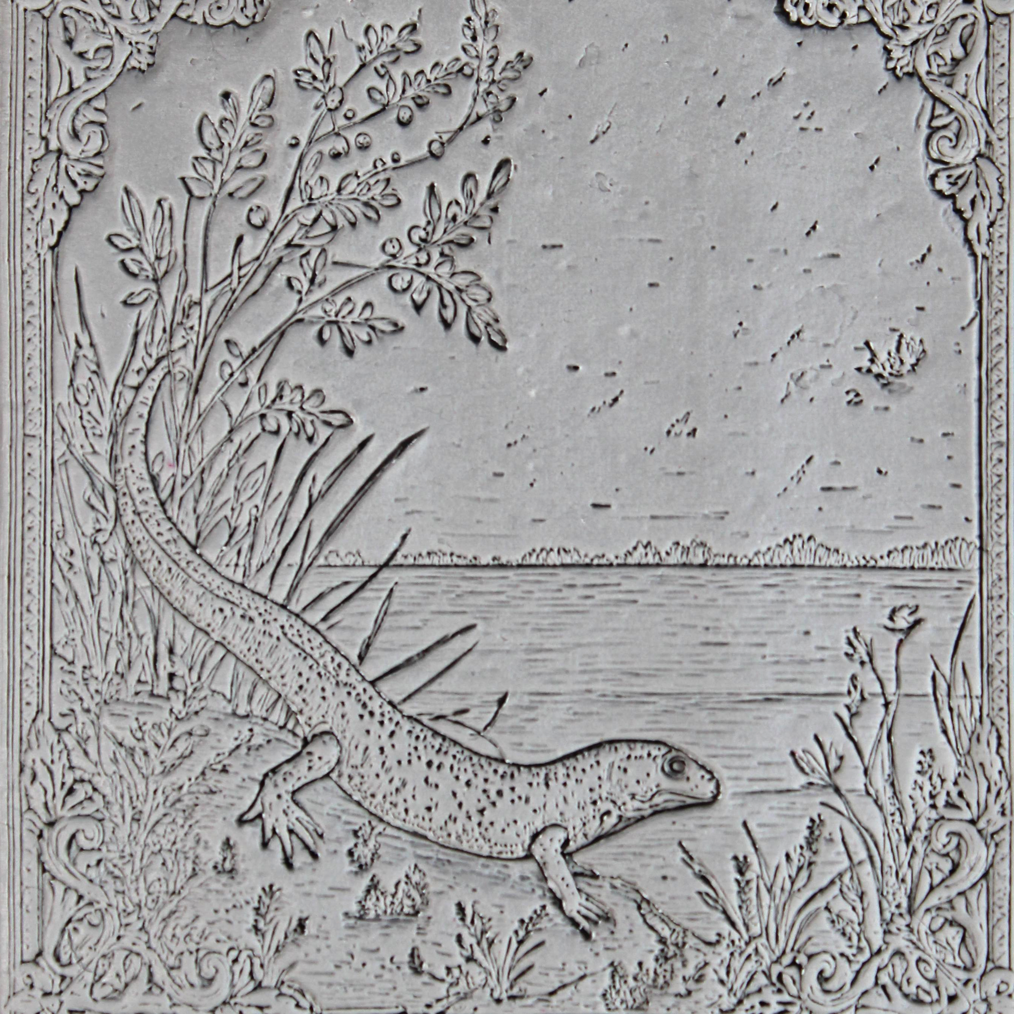 Freshwater Clay Texture Roller Set #01 - Forest Life & Understream (4