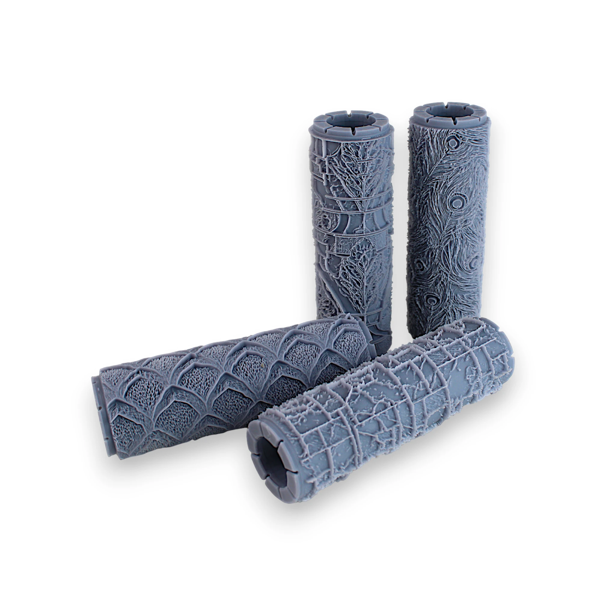 Seamless Clay Texture Roller Set #02 - Earth and Stone & Natural Elegance (4