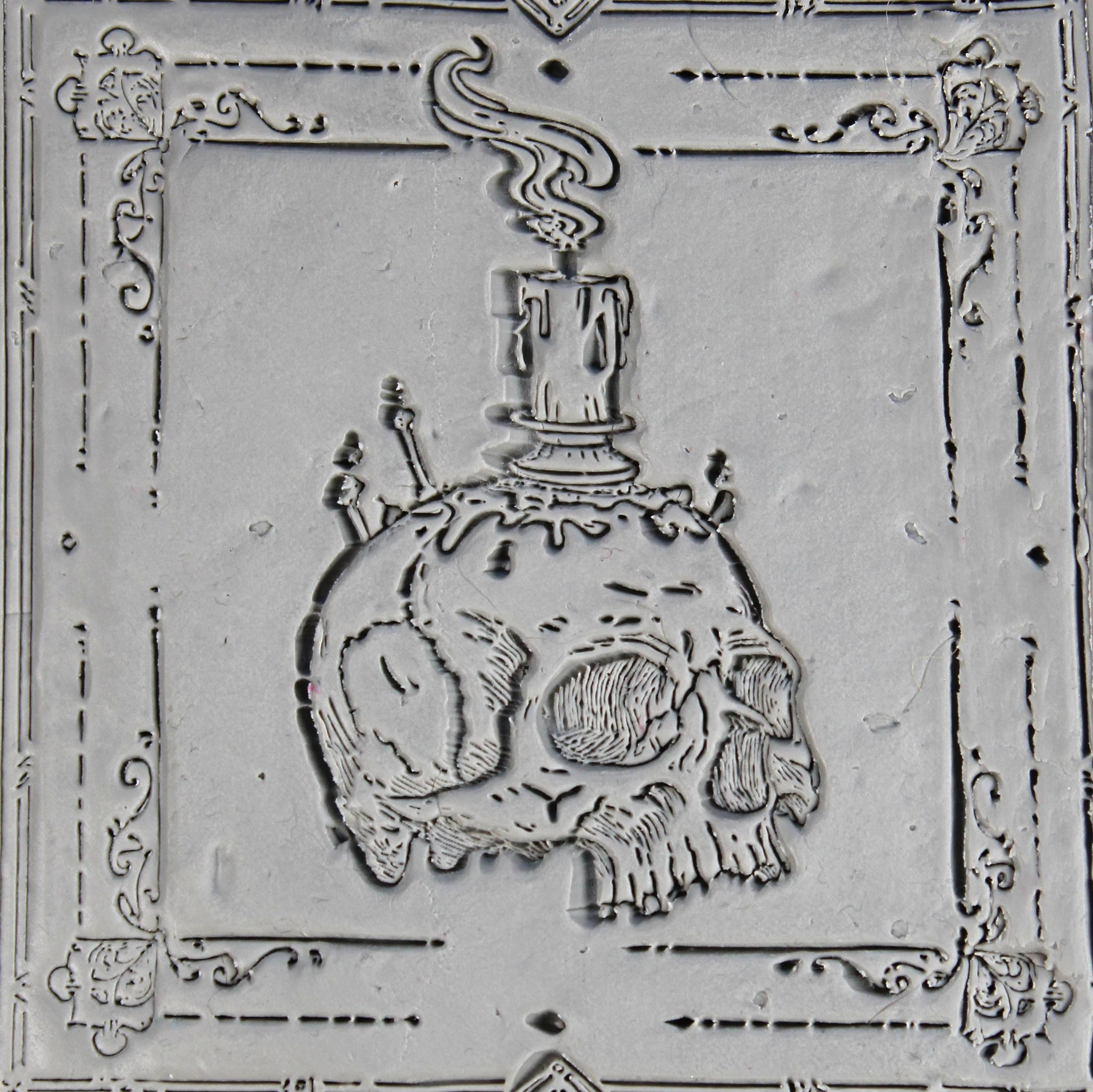 Halloween Clay Texture Roller Set #01 - Spooky Smiles and Wicked Wonders (4