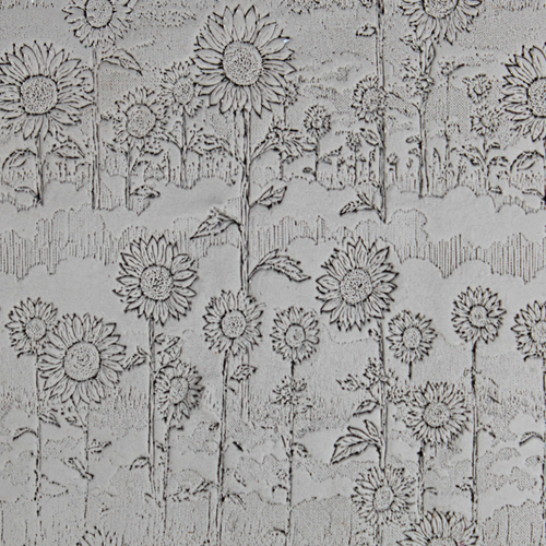 Sunflower Fields Roller — clay texture roller