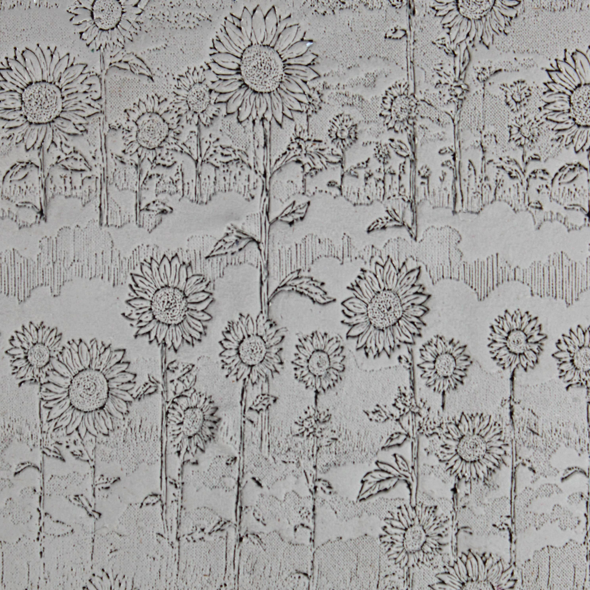 Seamless Meadow Clay Texture Roller Set #01 - Field and Forest & Floral Foliage (4