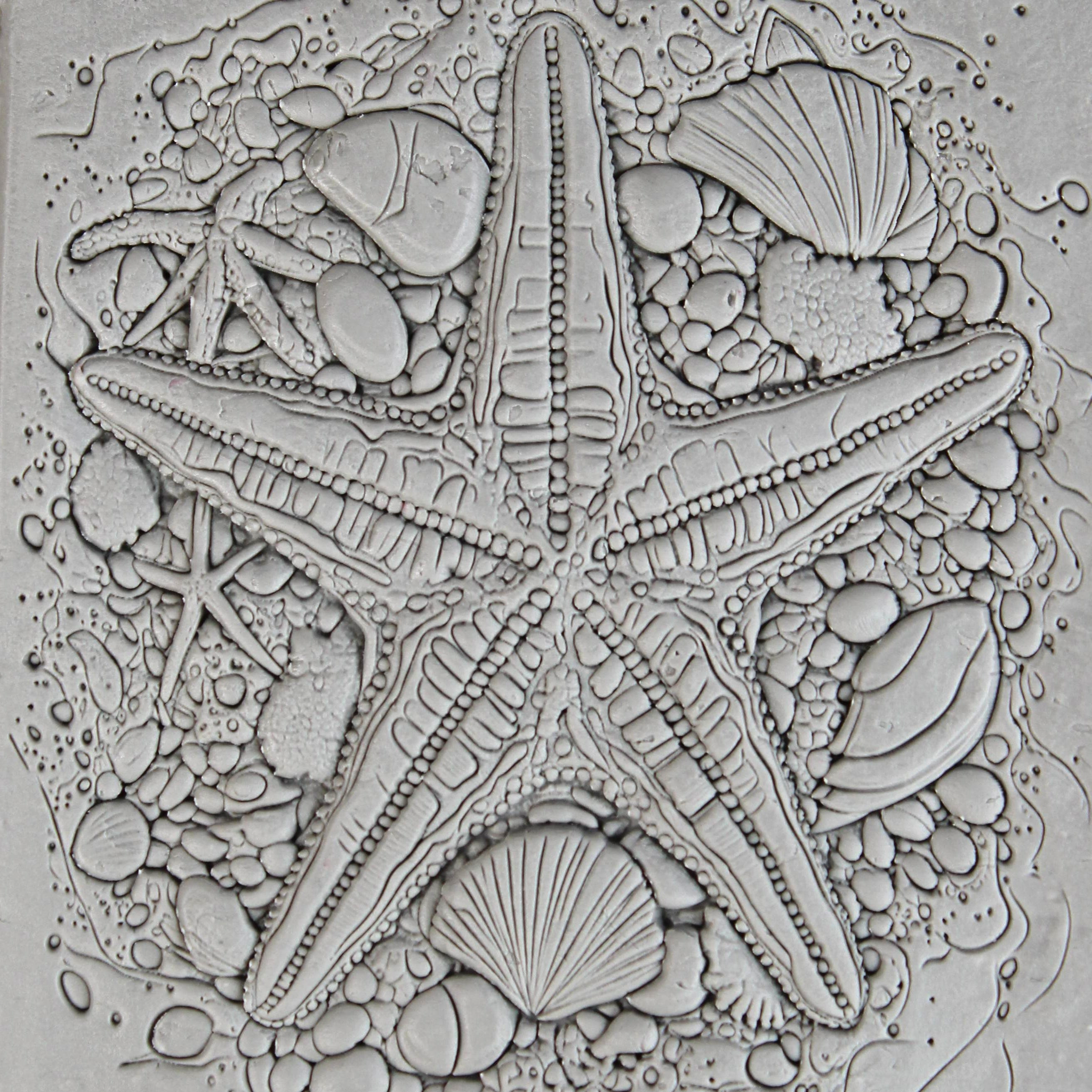 Ocean Clay Texture Roller Set #01 - Tidepool & Deepwater (4