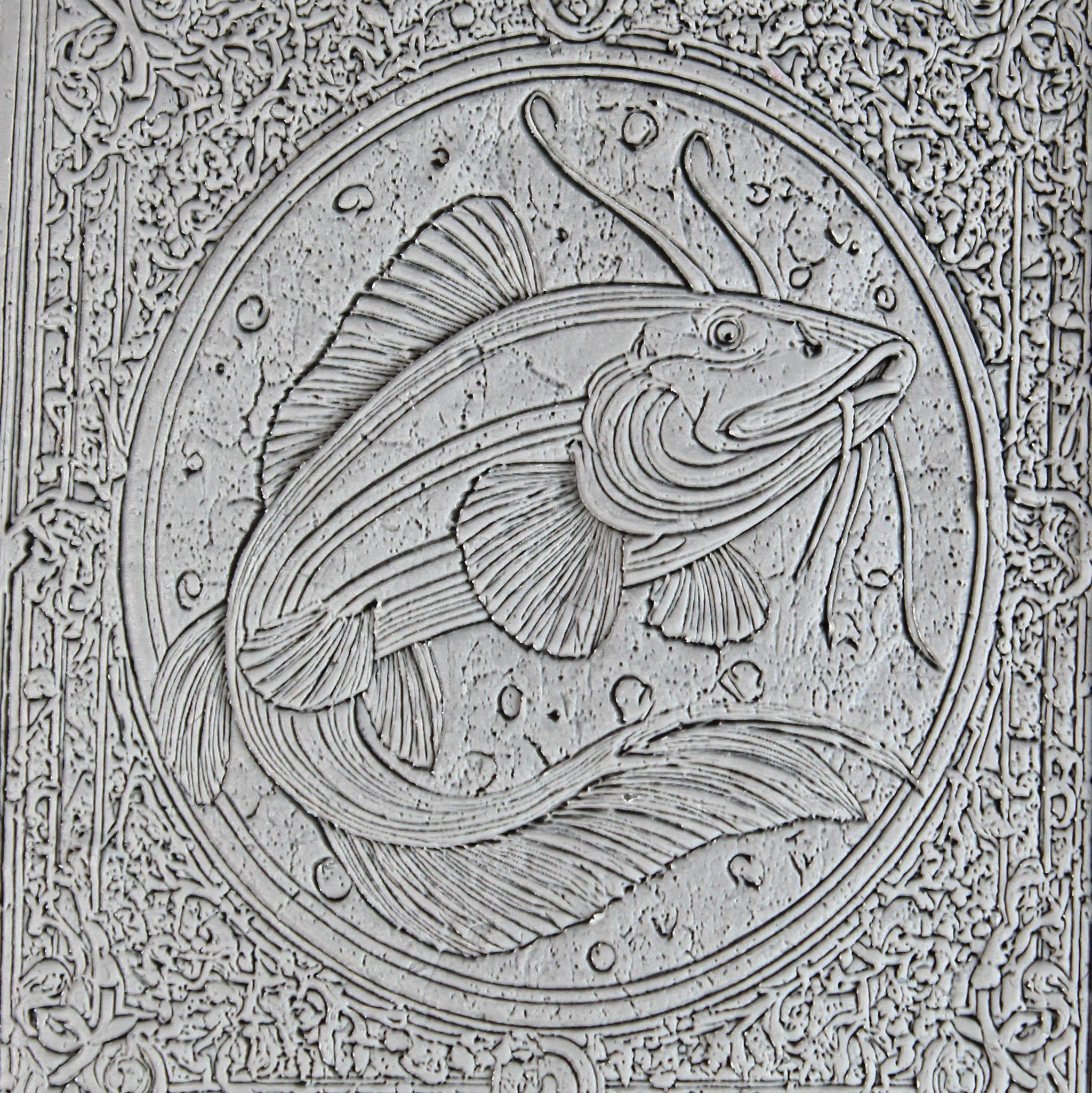 Freshwater Clay Texture Roller Set #01 - Forest Life & Understream (4