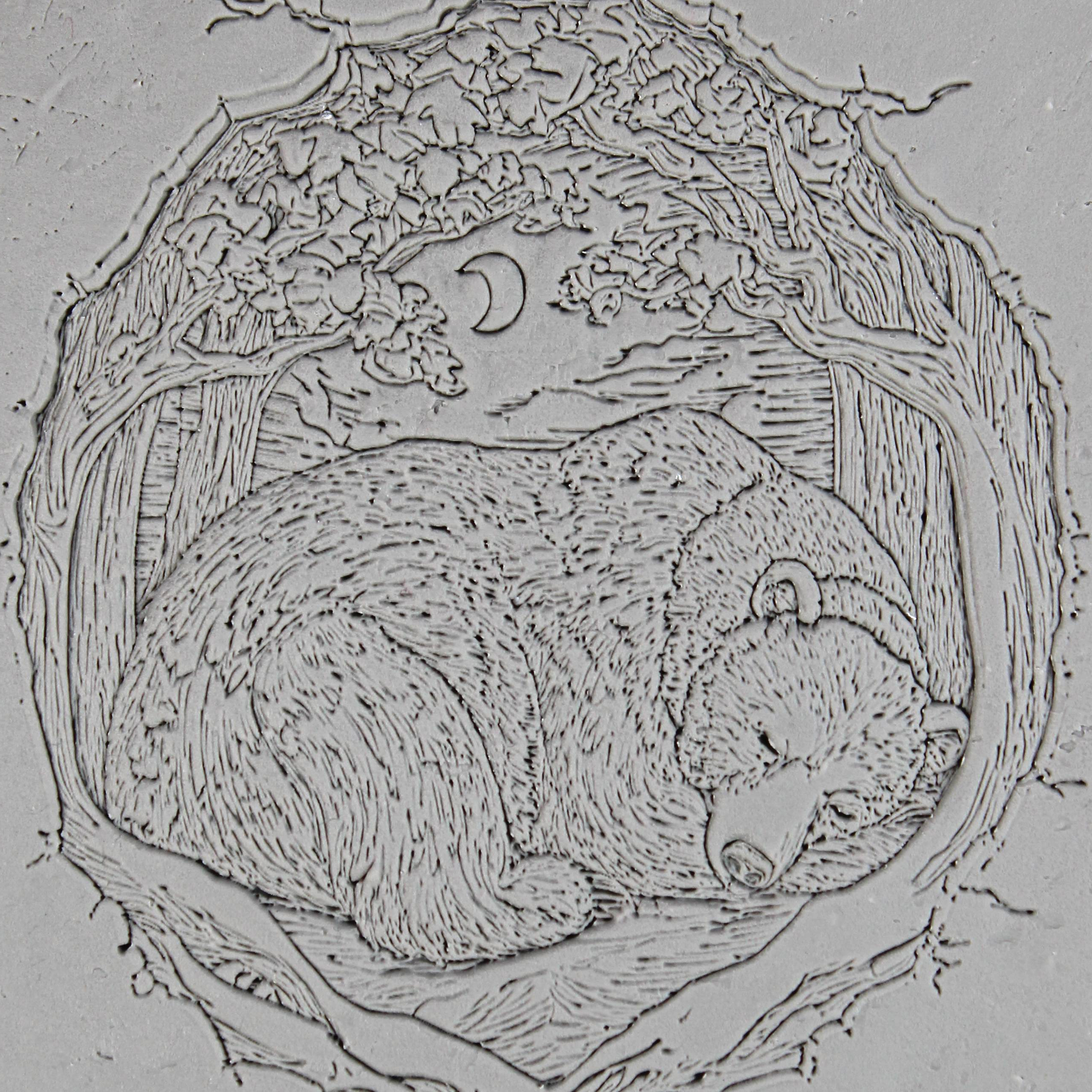 Winter Clay Texture Roller Set #01 - Winter Woods & Frosty Retreat (4