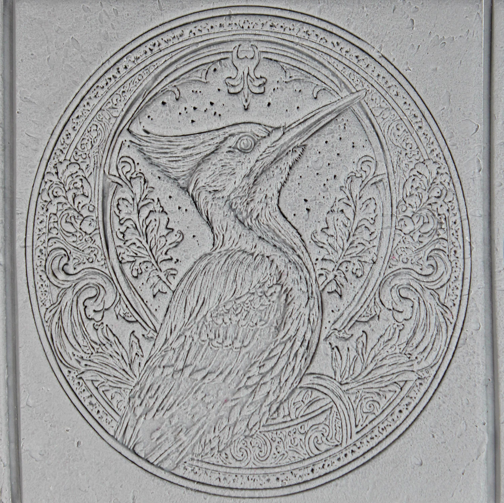 Bird Clay Texture Roller Set #02 - Songbird & Waterbird (4