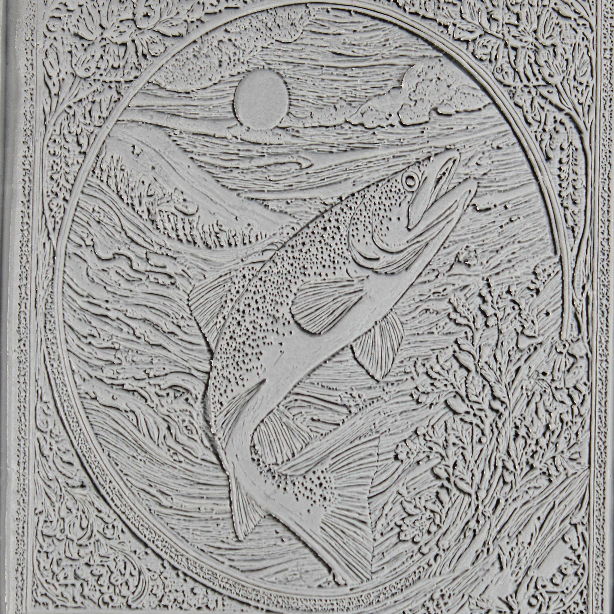 Freshwater Clay Texture Roller Set #01 - Forest Life & Understream (4