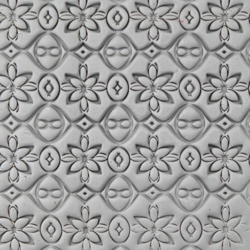 Flowing Grid Roller — clay texture roller