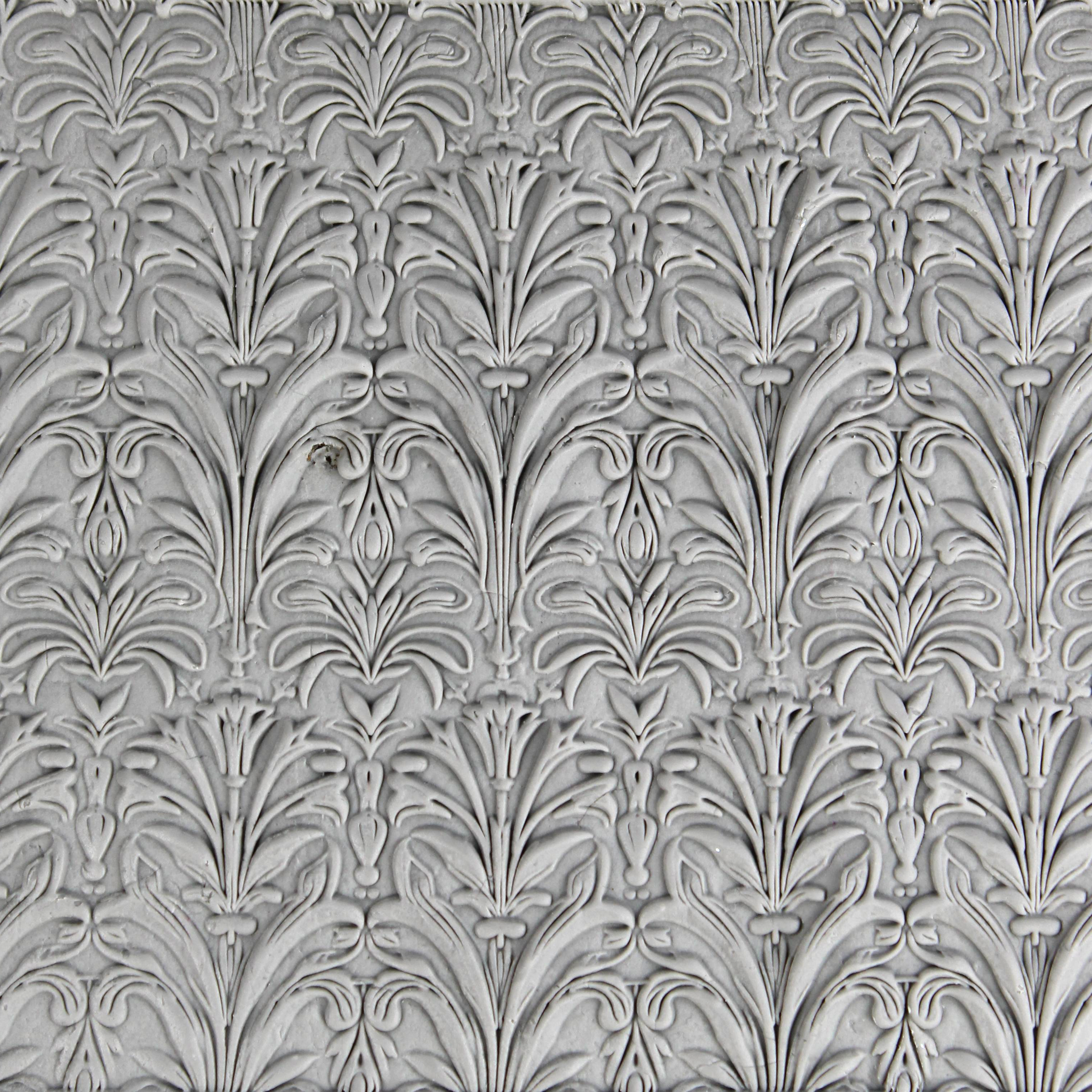 Seamless Clay Texture Roller Set #03 - Nouveau Garden & Geometric Bloom (4