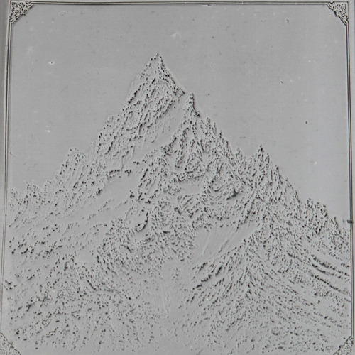Snowy Mountain Roller — clay texture roller