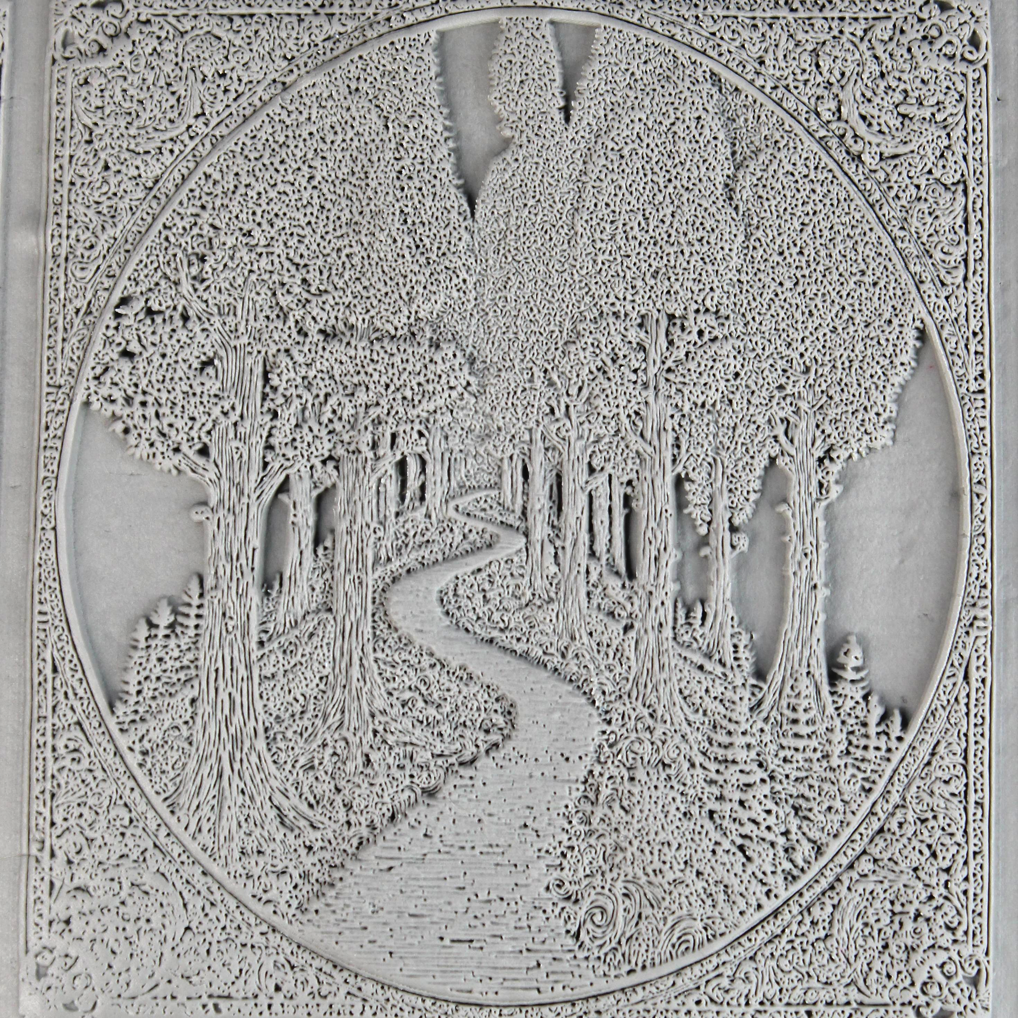 Forest Clay Texture Roller Set #01 - Forest Features & Woodland Life (4