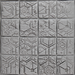 Single Rollers / Alien Hex Floor