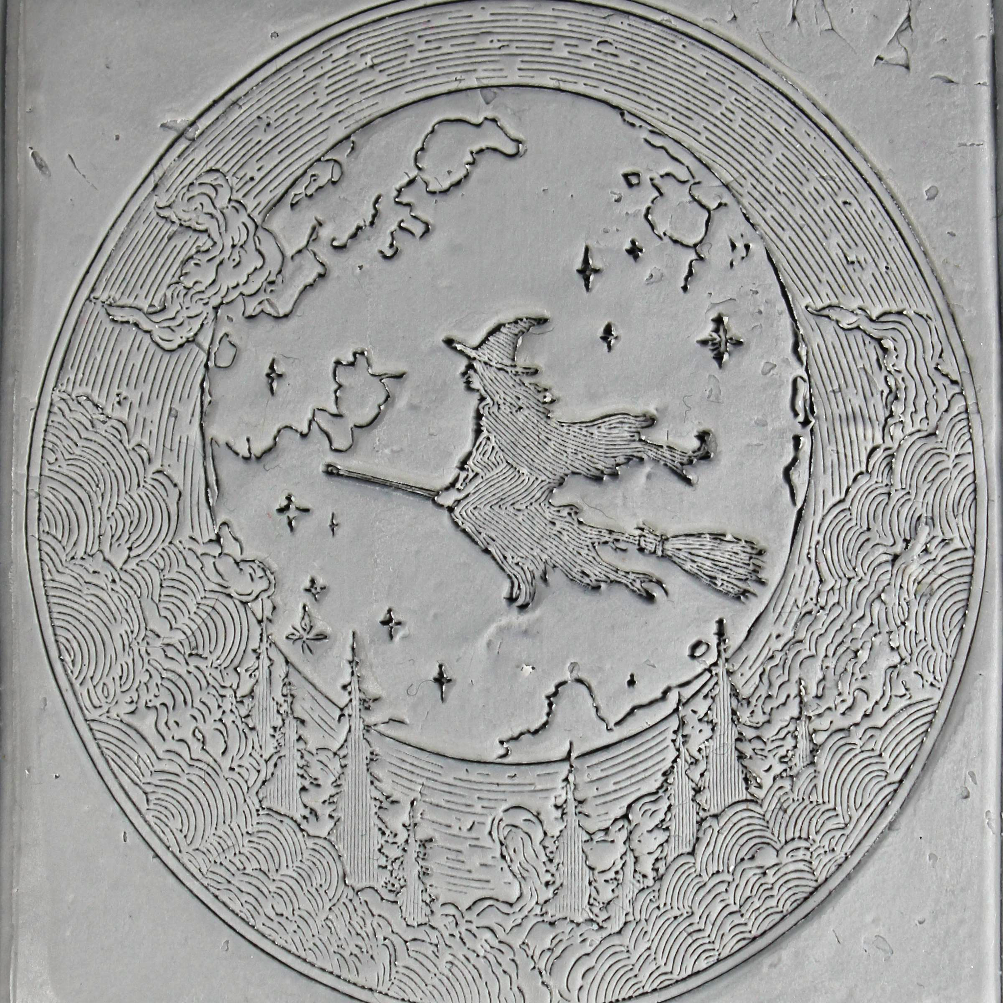 Halloween Clay Texture Roller Set #01 - Spooky Smiles and Wicked Wonders (4