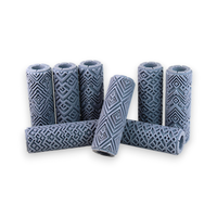 Geometric Texture Roller Set #01 - Terra Construct and Diamond Stack