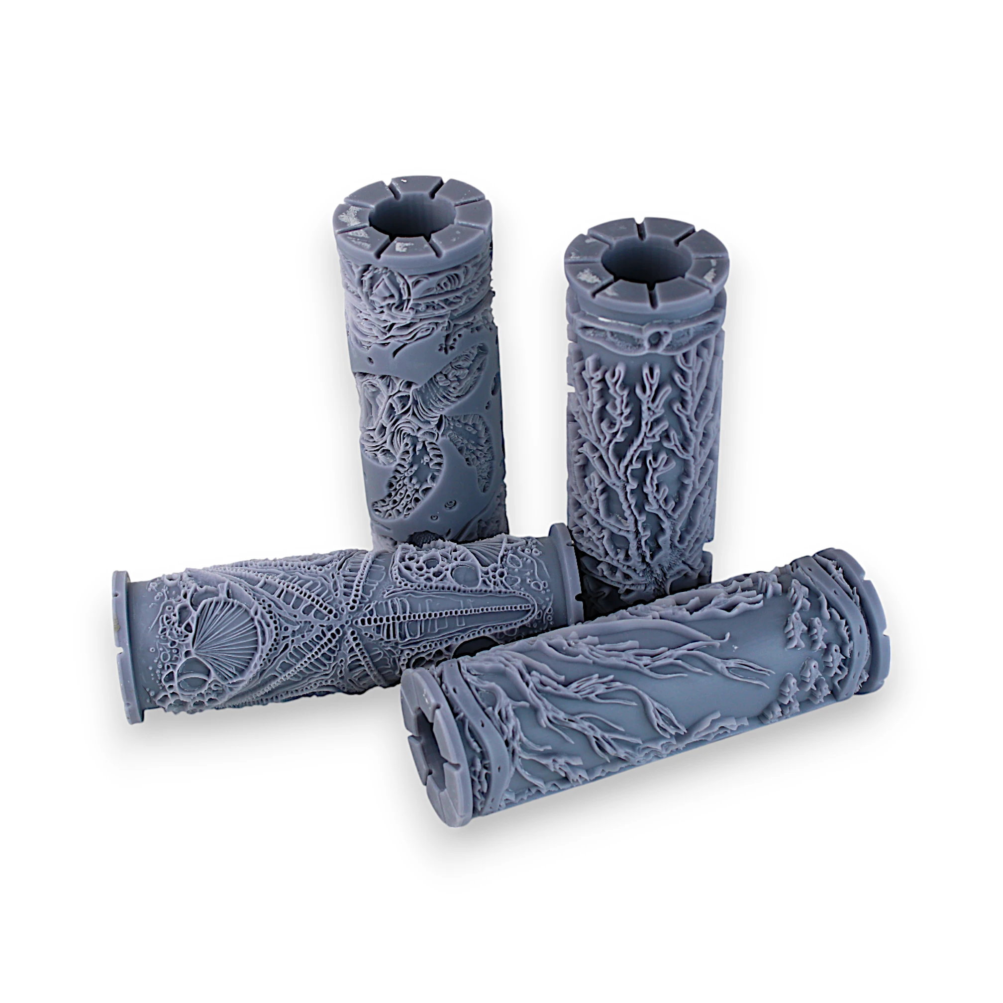 Ocean Clay Texture Roller Set #01 - Tidepool & Deepwater (4