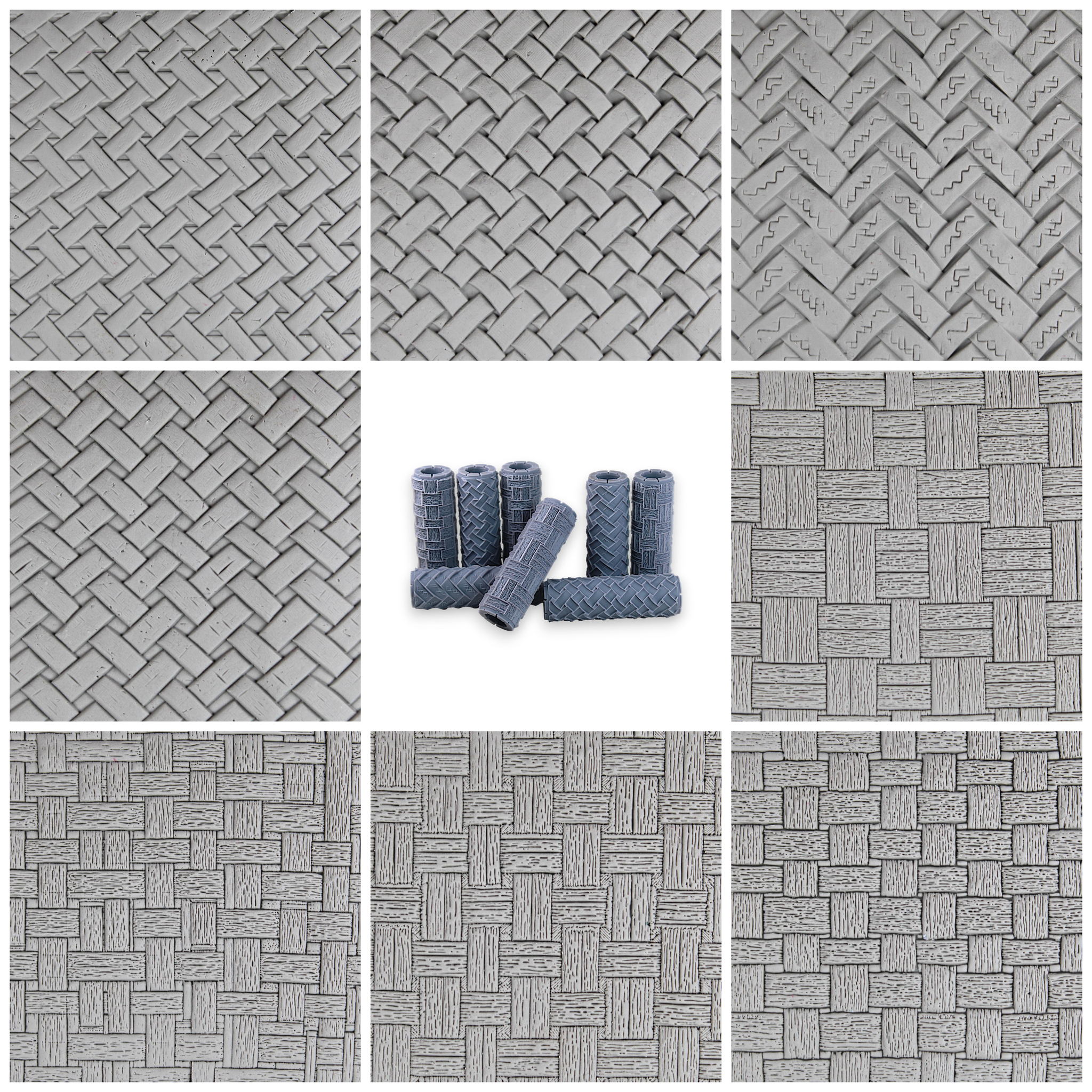 Woven Set #01 - Structured Weave and Woven Surface