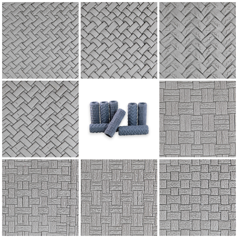 Woven Set #01 - Structured Weave and Woven Surface